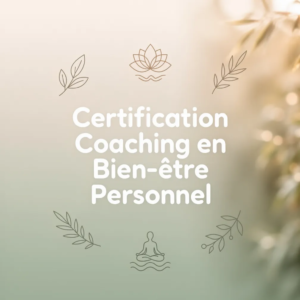 Certification Coaching en Bien-être Personnel